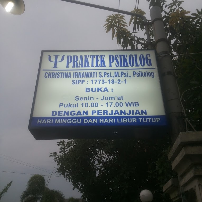 Praktik Psikolog Mandiri Christina Irnawati S.Psi., M.Psi., Psikolog. , Ch. , Ct - Surakarta, Jawa Tengah