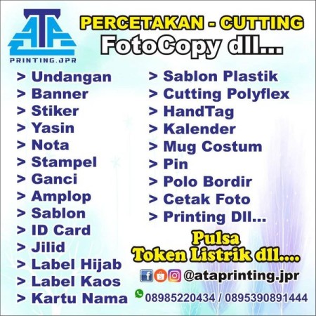 Ata Printing Jpr - Jepara, Jawa Tengah