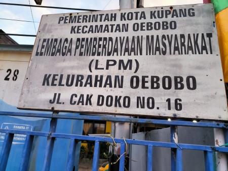 Kantor Kelurahan Oebobo - Kupang, Nusa Tenggara Timur